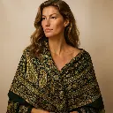 Qalamkar Shawl on Toosh Base