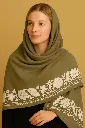 Pashmina Shawl Border Kashmiri Embroidery