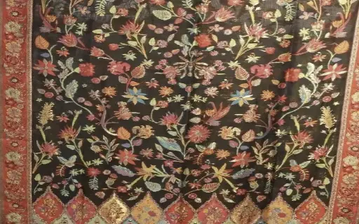 Beautiful hand embroidered Pashmina Shawl