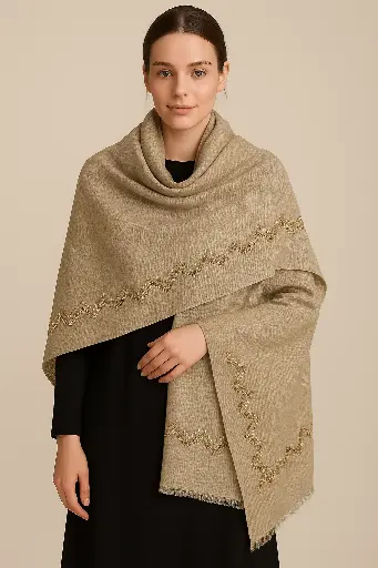 Brown Pashmina Shawl