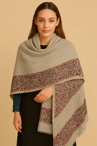 White Pashmina